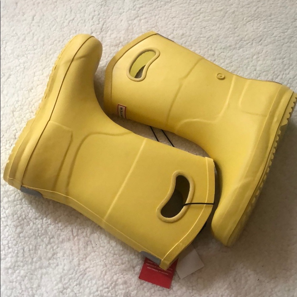 NWT Hunter Yellow Rainboots ☔️